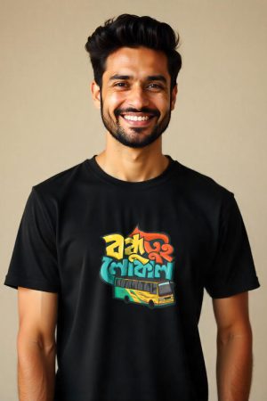 Black Regular Fit T-Shirt